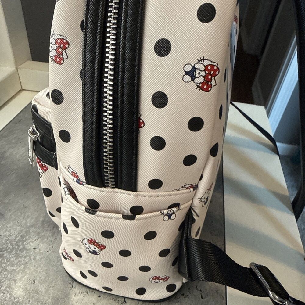 Loungefly Sanrio Hello Kitty Polka Dot Mini Backpack - Picture 6 of 13